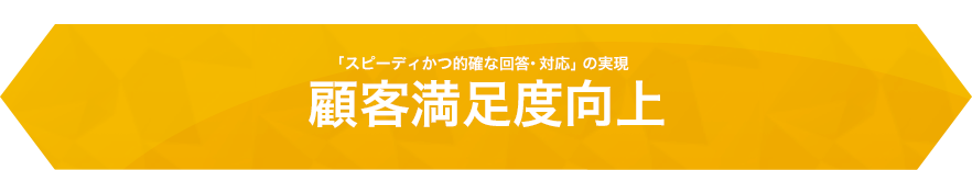 顧客満足度向上